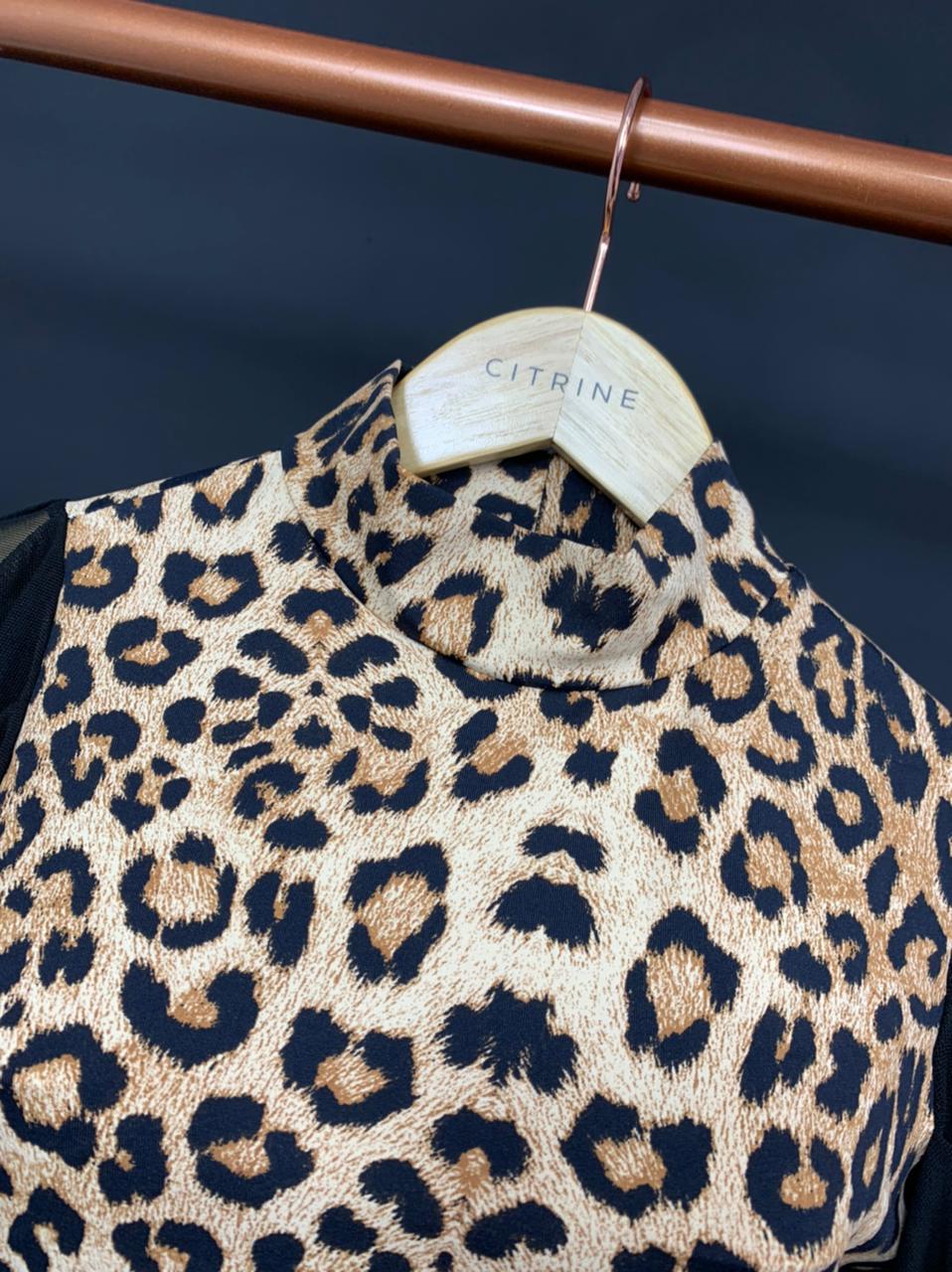Cropped Alicia Animal Print Ref: 162