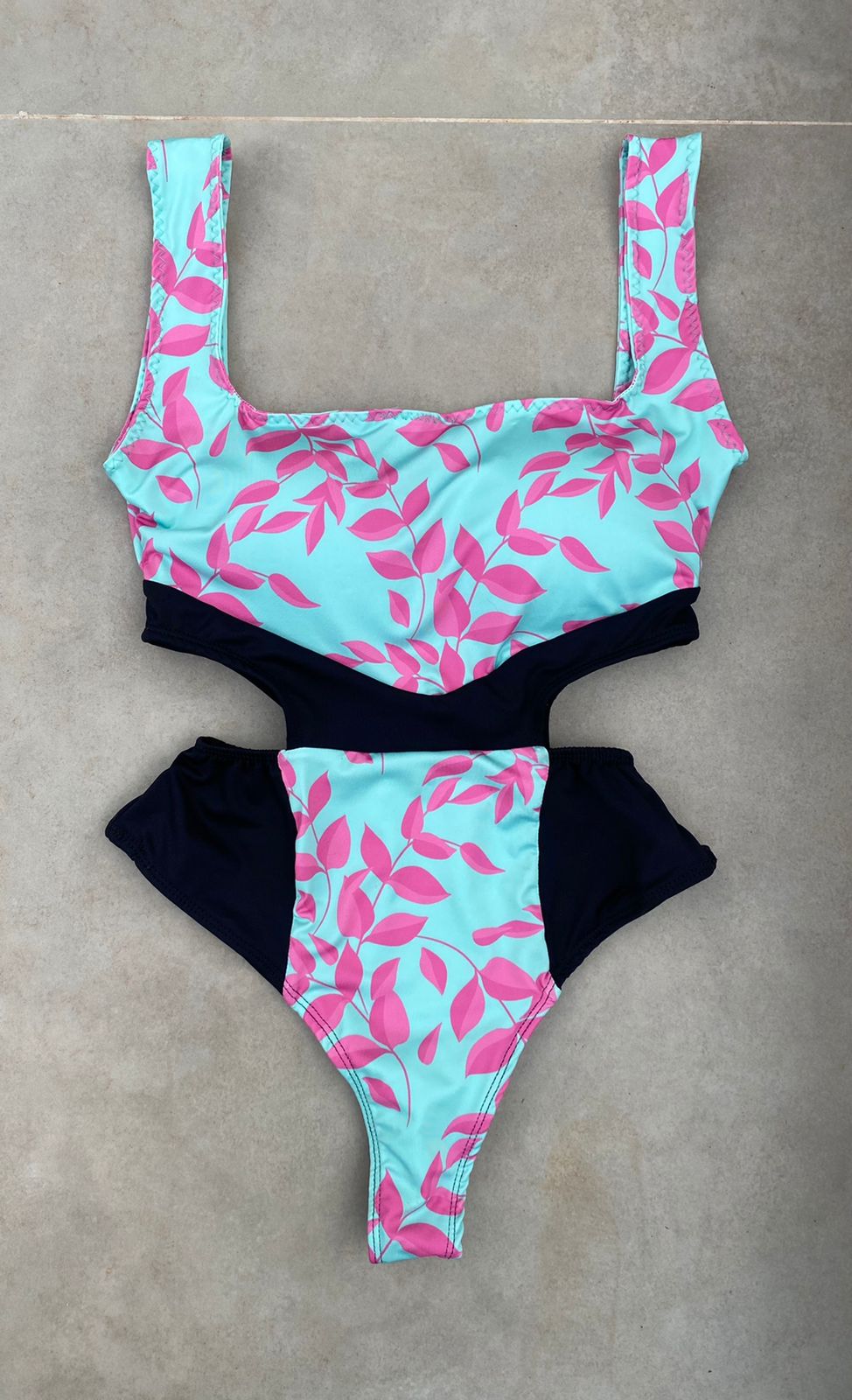 Body Maiô Duo Floral Ref: 14