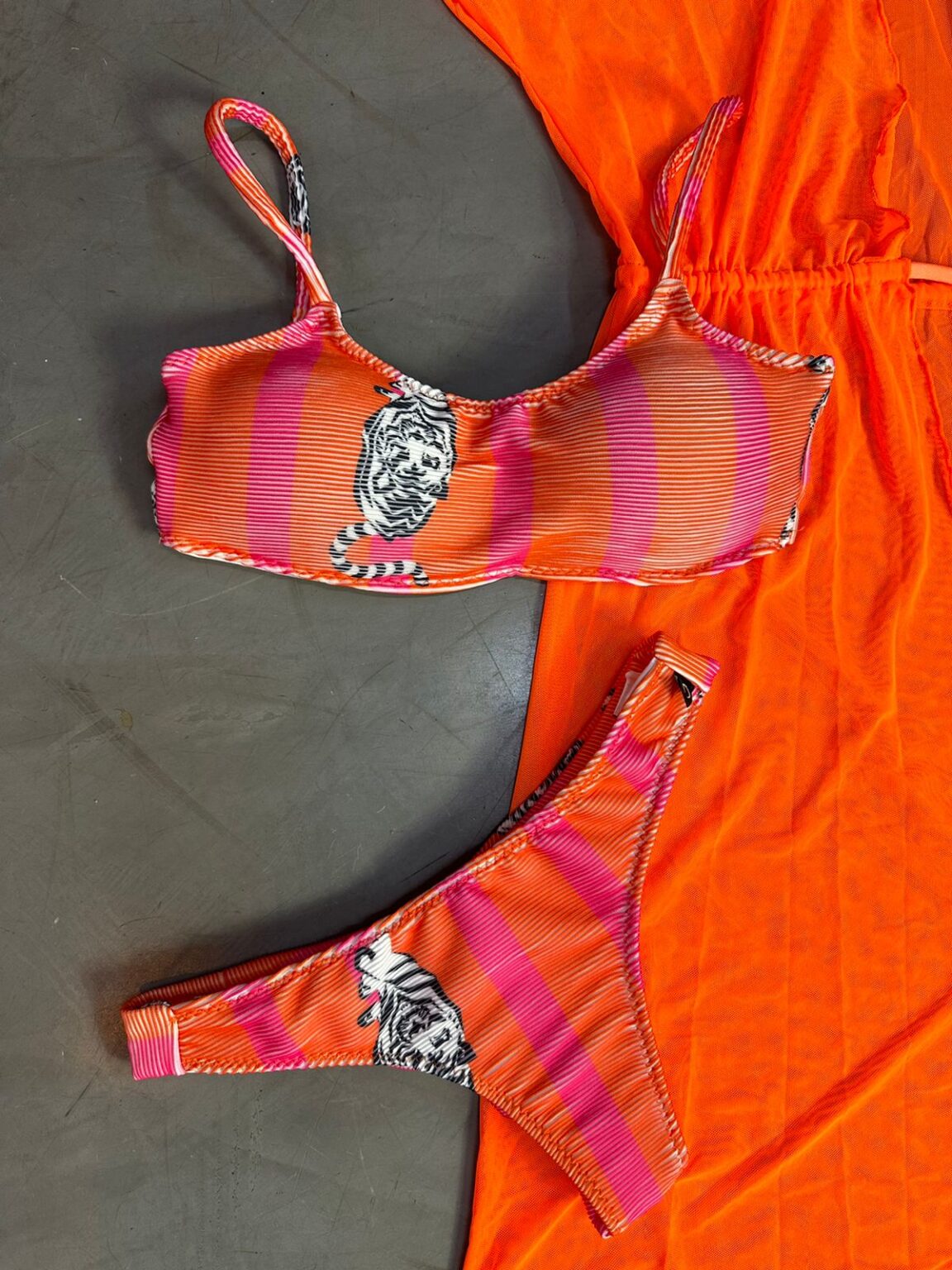 Biquini Zig Zag Leopardo Ref: 21