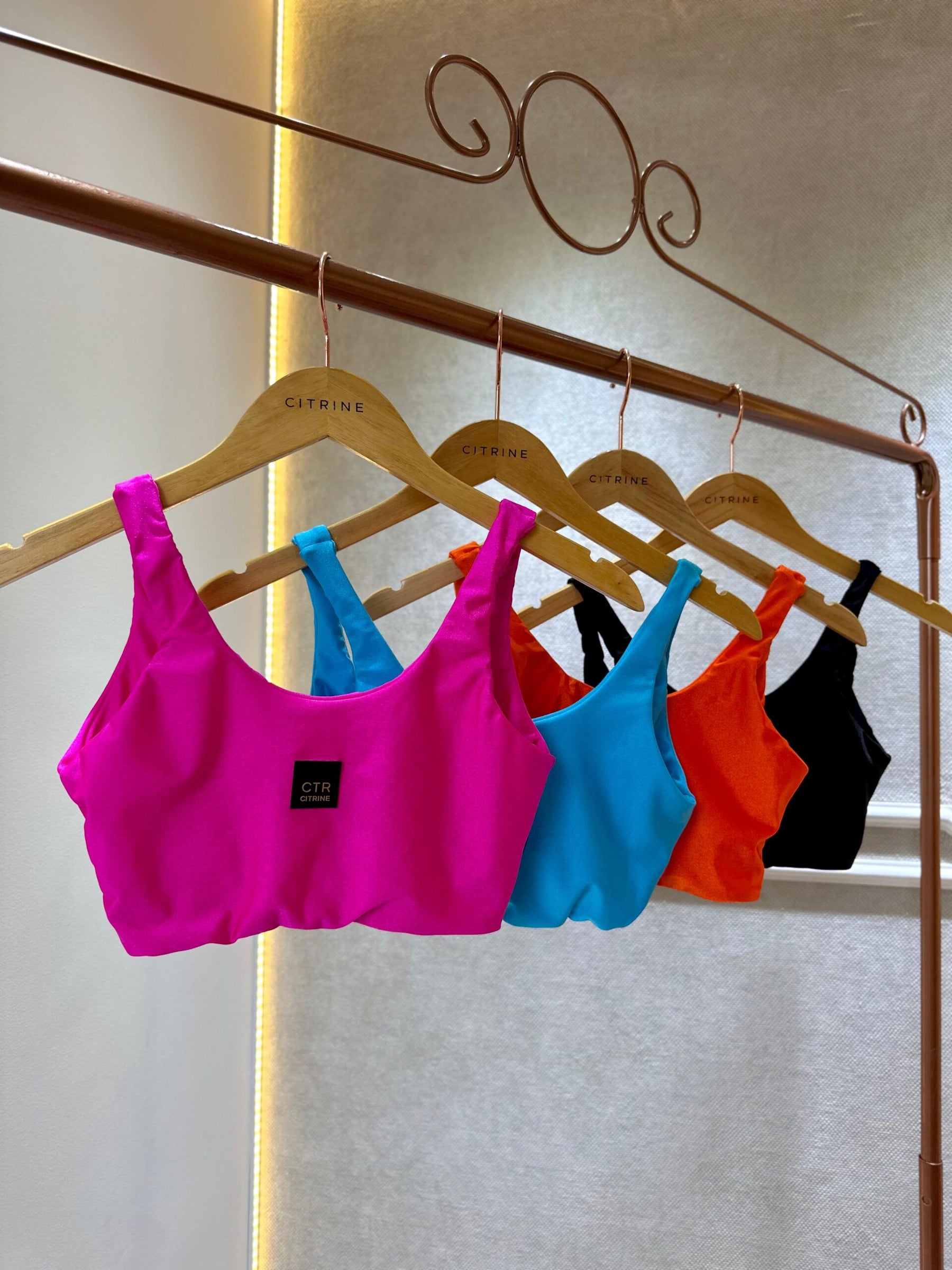Cropped Citrine Basic Sport Ondas Ref: 521