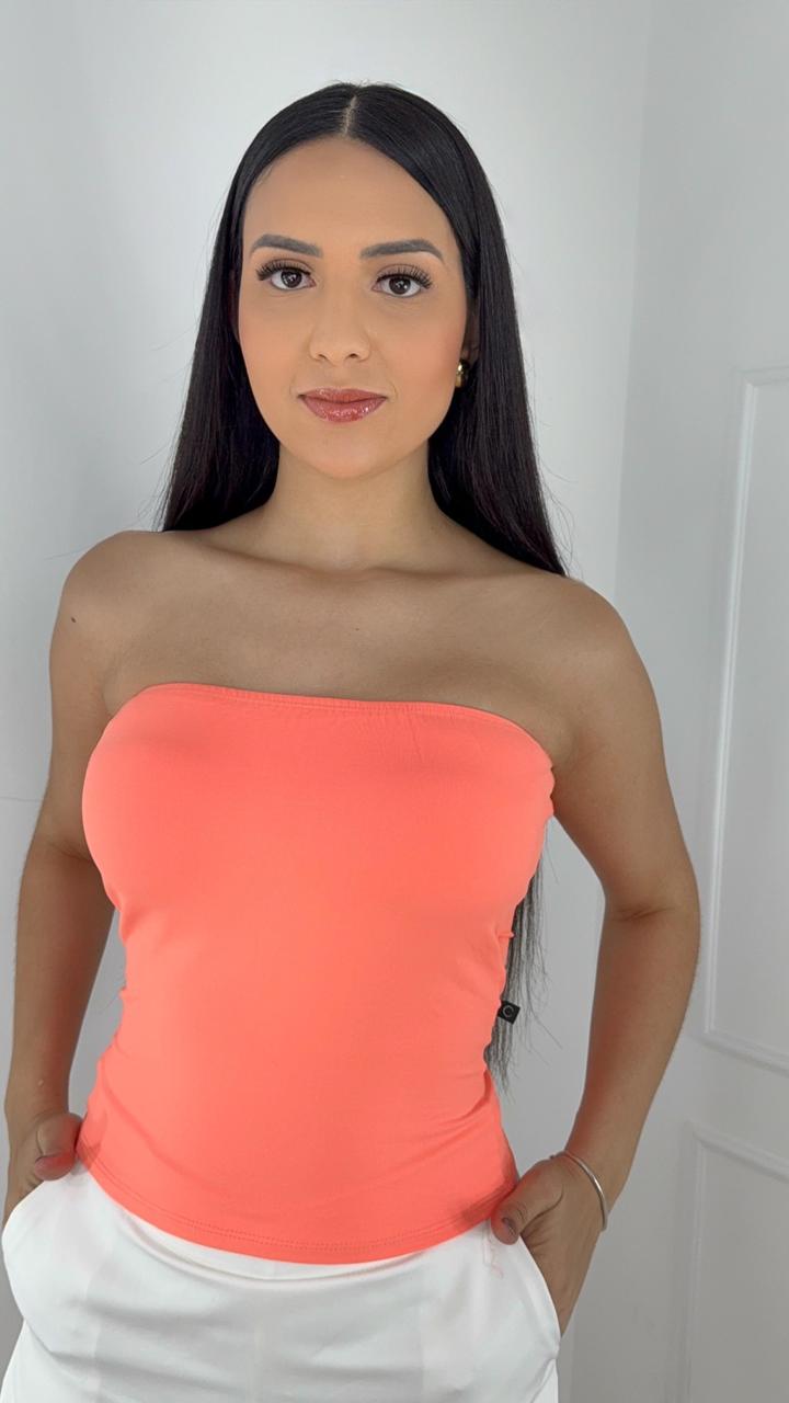 Blusa Cropped Tube Ref: 652
