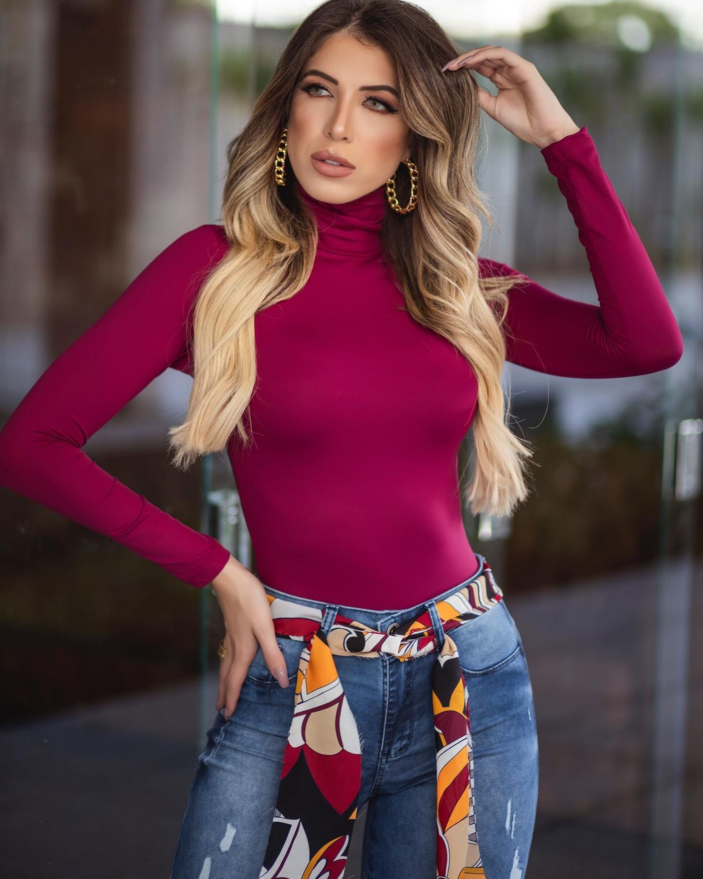 Blusa Manga Longa Cacharrel Ref: 149