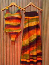 Conjunto Body Maiô e Saida de Banho Boêmia