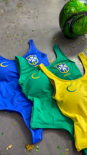 Body Maiô Seleção Brasileira Ref