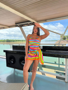 Body Maiô Regatão Tirinhas Aruanã Ref: 125