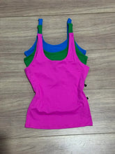 kit 3 Regatas Basic Pink Claro/Militar/Céu