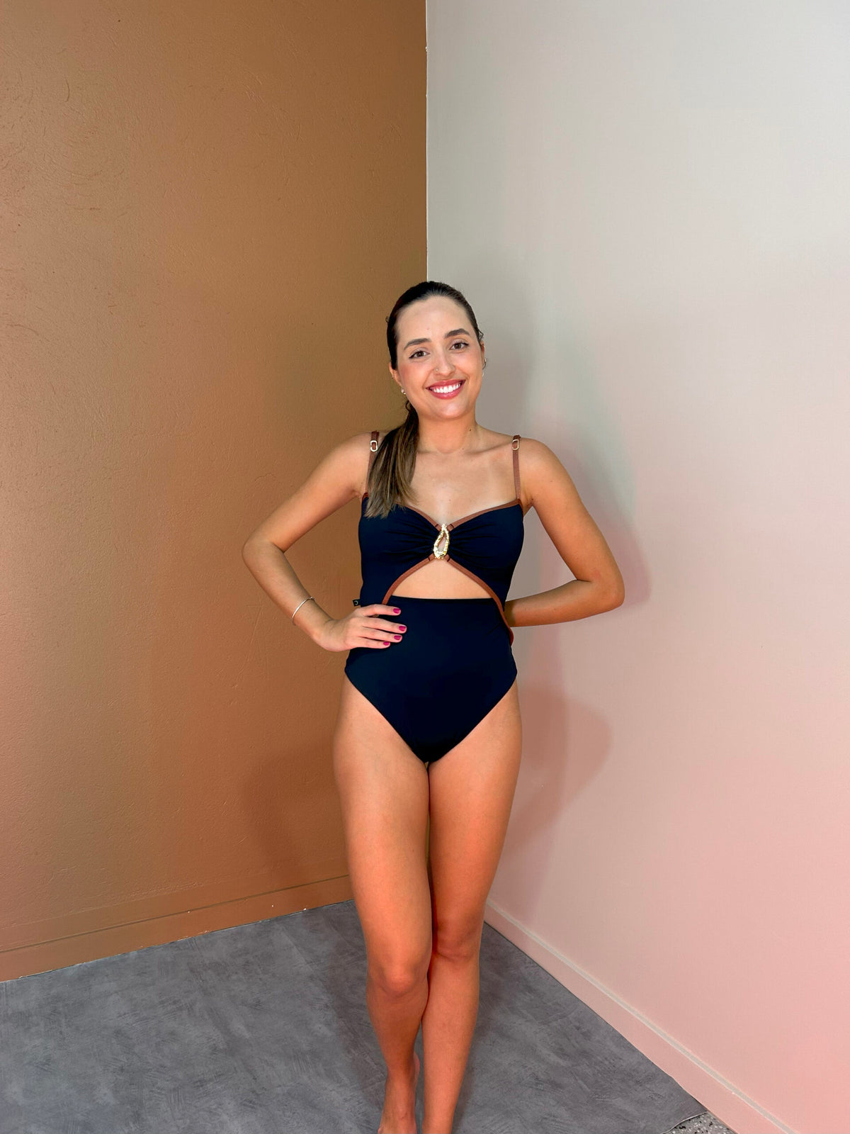 Body Maiô Fatima Mix Decote U Ref: 885