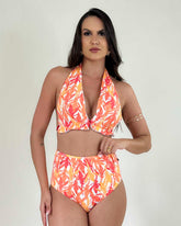 Hot Pants Versátil Flores Tropical Ref: 258