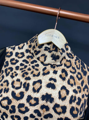 Cropped Alicia Animal Print Ref: 162