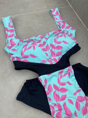 Body Maiô Duo Floral Ref: 14
