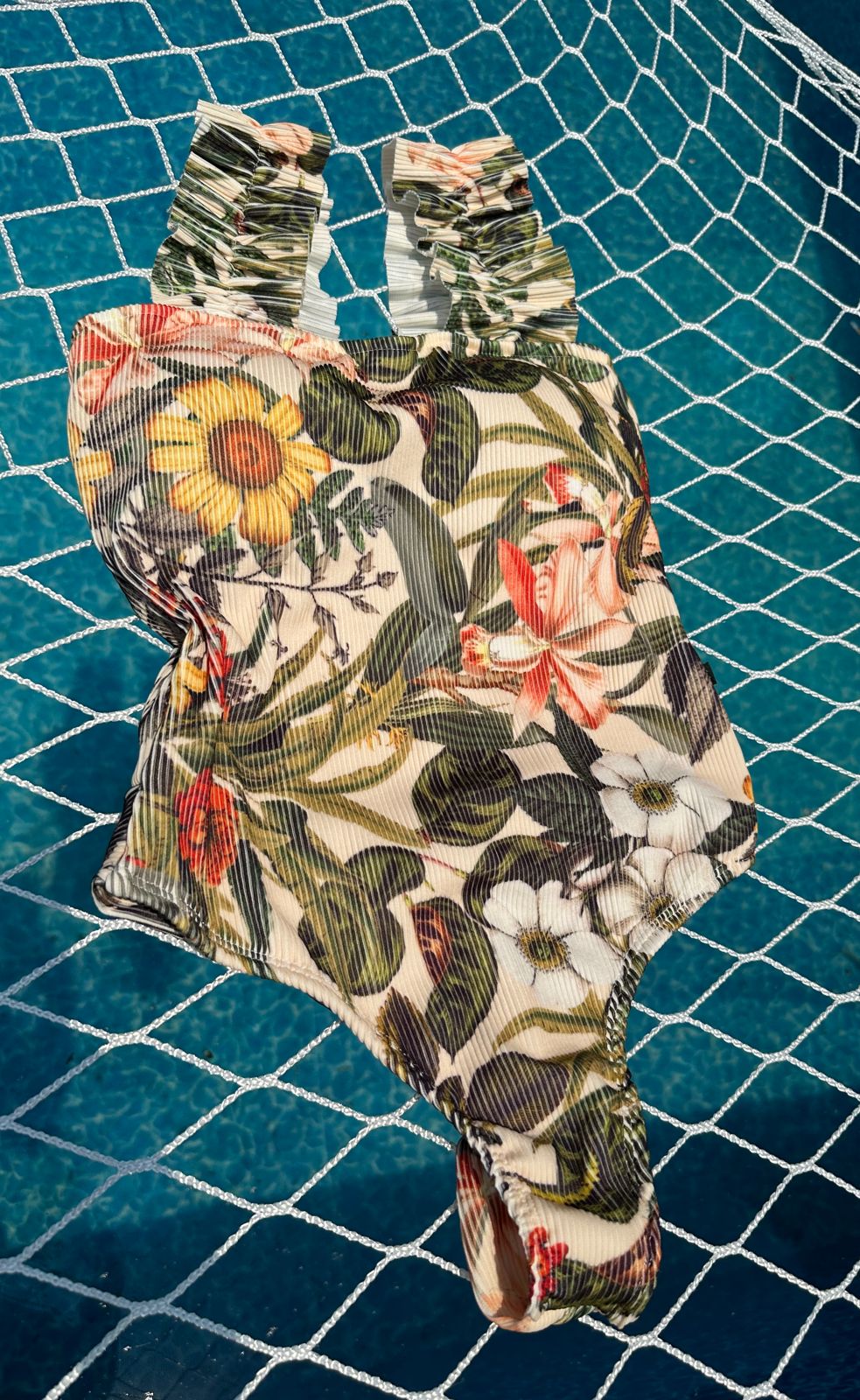 Body Maiô Maria Floral Off Ref: 105